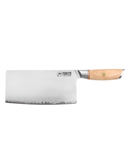 Chinesisches Kochmesser Fukito Pakka San Mai 19cm