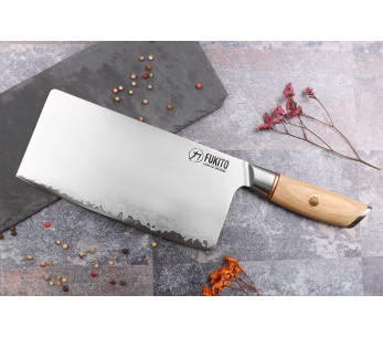 Fukito Pakka San Mai 19cm kinesisk kockkniv 2