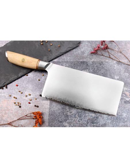 Fukito Pakka San Mai 19cm kinesisk kockkniv