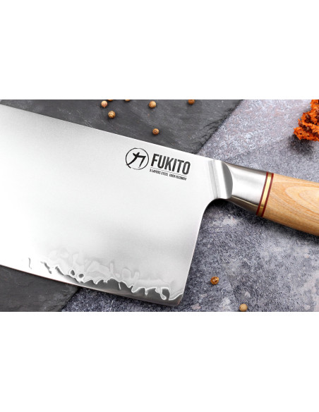 Fukito Pakka San Mai 19cm Cuchillo de cocinero chino