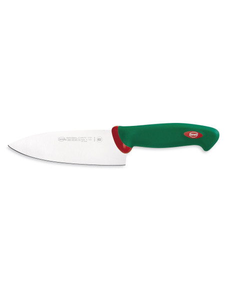 Conjunto de 4 facas profissionais SANELLI para sushi e peixe com cabos verdes