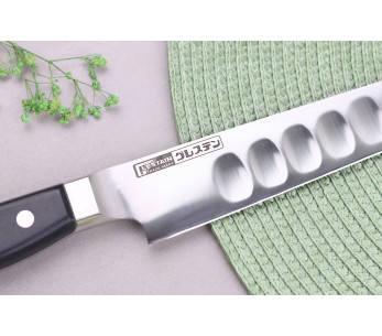 Cuchillo japonés sujihiki de panal Glestain Serie K 24cm 2