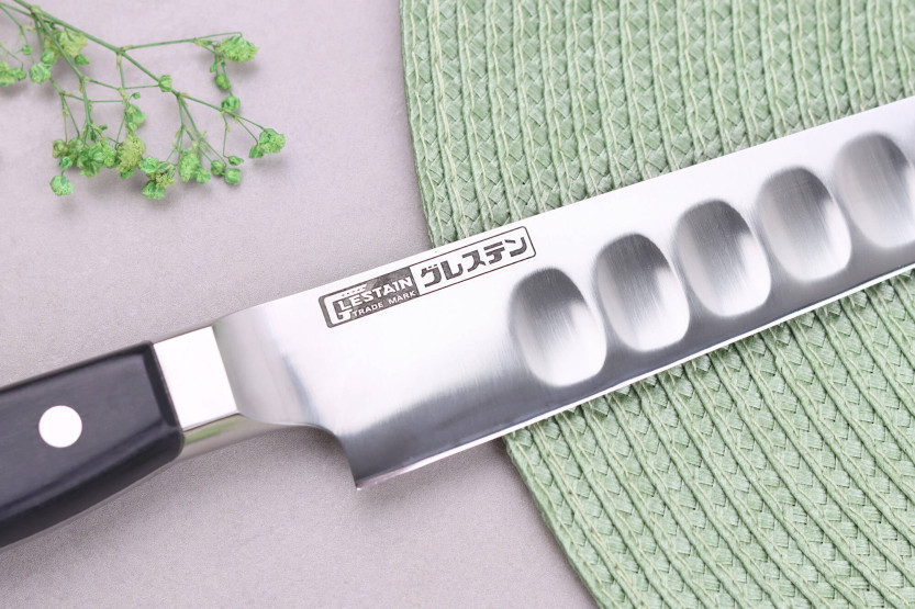 Glestain K-sarjan 24cm sujihiki japanilainen onttokärkinen veitsi