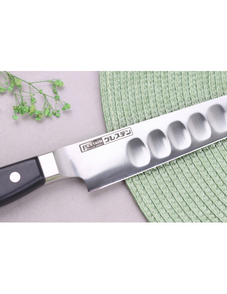 Glestain K Series 24cm sujihiki japans mes met holle snede