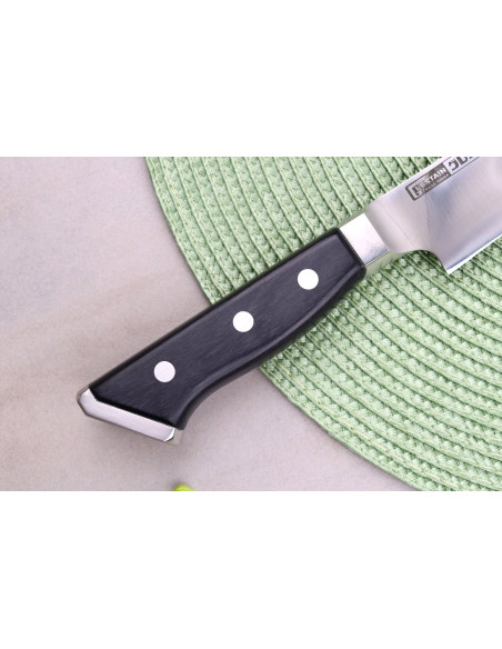 Faca japonesa em favo de mel sujihiki de 24 cm da série K da Glestain