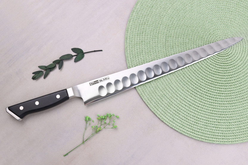 Glestain K Series 33cm sujihiki japanese honeycomb knife
