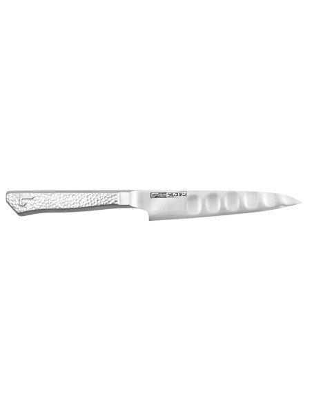 Japanisches Universalmesser mit Wabenmuster Glestain M Series 12cm