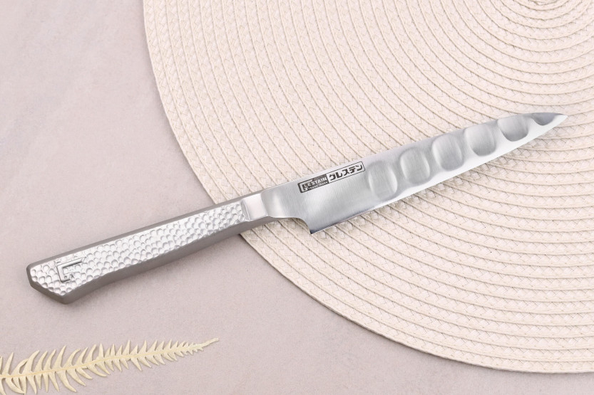 Coltello multiuso giapponese a punta cava Glestain Serie M da 12 cm
