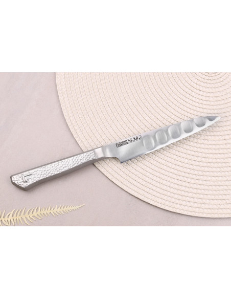 Glestain M Series 12 cm japansk universalkniv med hult egg