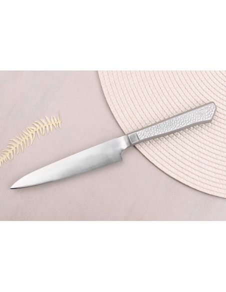 Glestain M Series 12cm Japanese multi-purpose hollow-edge knife