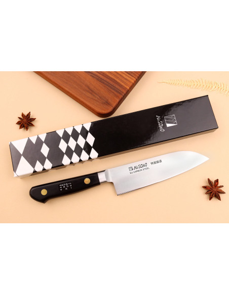 Cuchillo santoku japonés Misono SW