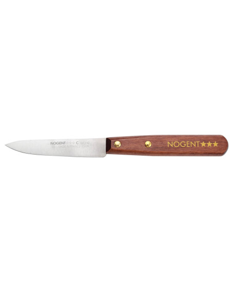 Nogent Classic schilmesje in kersenhout 9cm lemmet