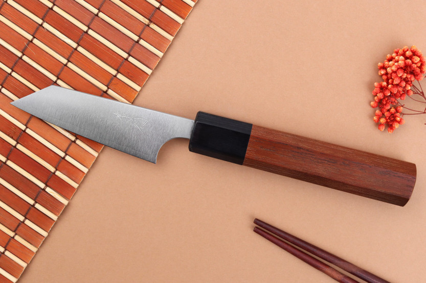 Shibata Koutetsu R2 8 cm håndlaget japansk kiritsuke-skjærekniv