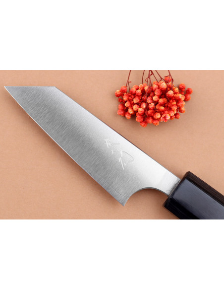 Shibata Koutetsu R2 8cm käsintehty japanilainen kiritsuke kuorintaveitsi