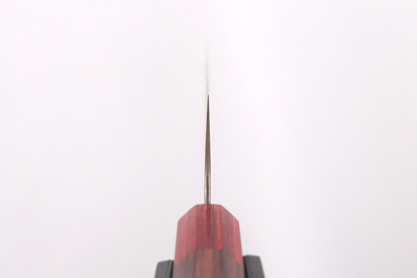 Couteau bunka 16cm Japonees ambachtelijk Takeshi Saji VG10 Regenboog Nashiji