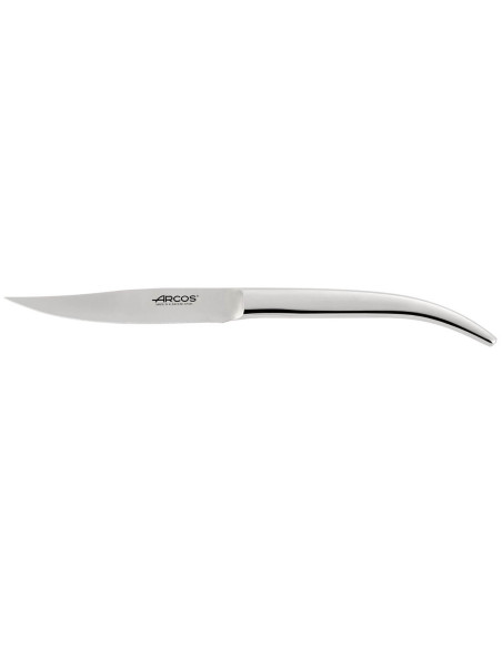 Sett med 4 Arcos The Origin biffkniver i rustfritt stål i ett stykke, glatt blad 11 cm