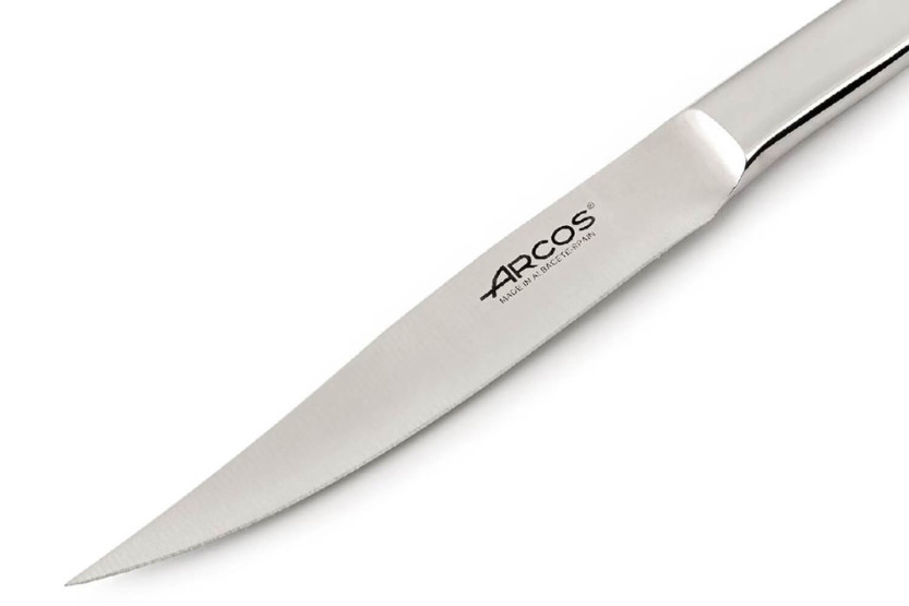Arcos The Origin Steakmesserset 4 Steakmesser aus Edelstahl Monoblock glatte Klinge 11cm