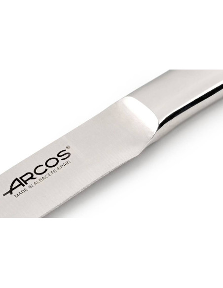 Set di 4 coltelli da bistecca Arcos The Origin in acciaio inox con lama liscia da 11 cm
