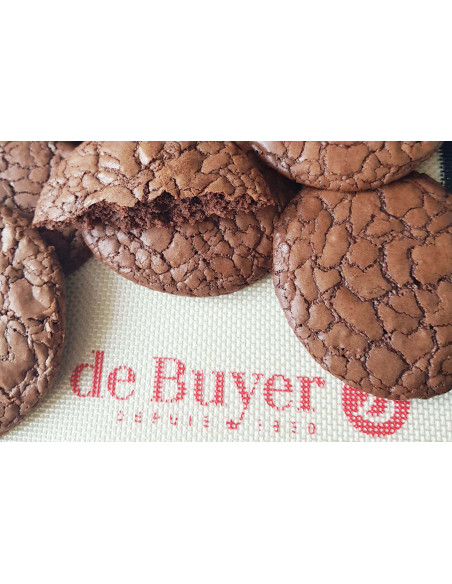De Buyer kokematte , silikonisert og perforert 40x30cm