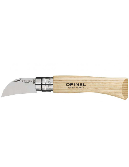 Cuchillo Opinel n°7, hoja de 4 cm, especial para ajos, castañas y deshuesado