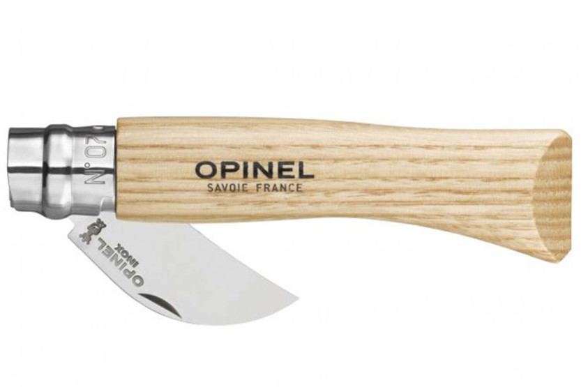 Faca Opinel n.º 7, lâmina de 4 cm, especial para alho, castanhas e picar