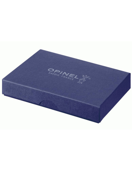 Opinel tradition n°8 lama in acciaio inossidabile da 8,5 cm con ghiera girevole in legno di betulla laminato
