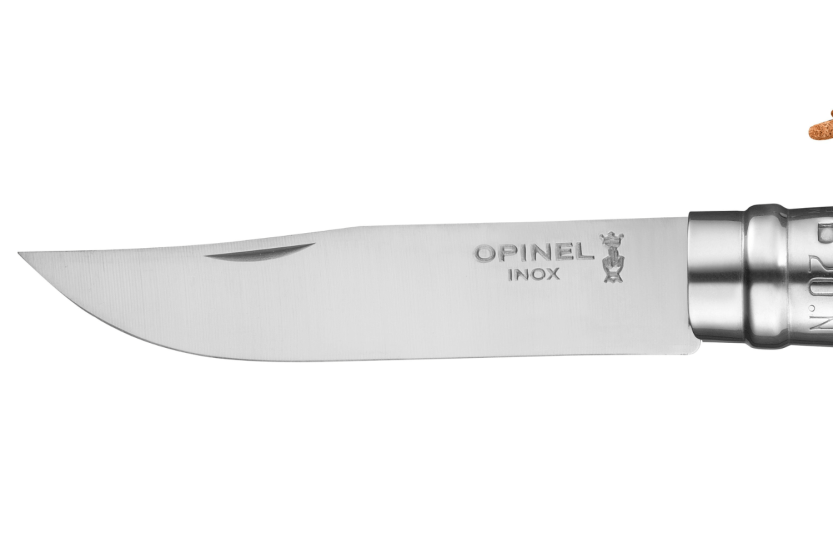 Opinel Baroudeur Colorama canivete n°07 8cm de lâmina cabo de chifre azul ciano