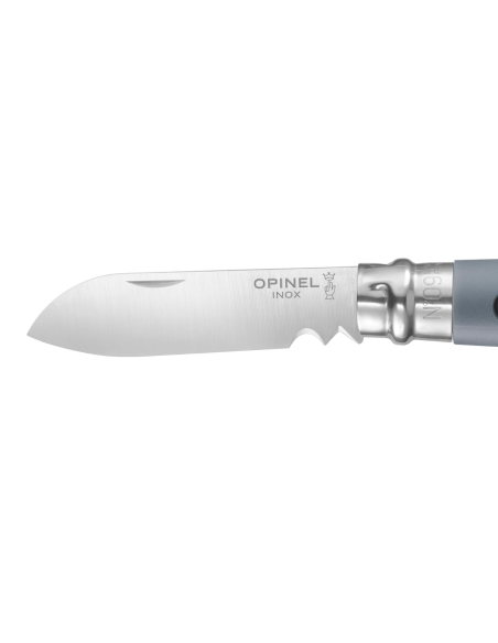 Opinel Bricolage foldekniv nr. 09 8 cm blad grått polyamidhåndtak