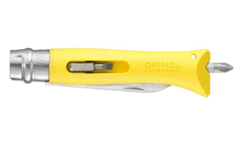 Klappmesser Opinel Bricolage n°09 Klinge 8cm Griff aus Polyamid orange