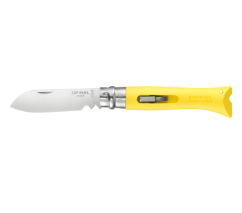 Canivete Opinel Bricolage n°09 Lâmina de 8cm Cabo de poliamida laranja