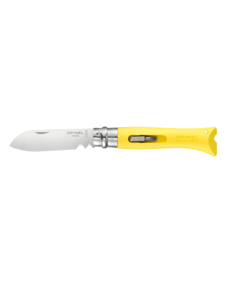 Opinel Bricolage vouwmes n°09 8cm lemmet oranje polyamide handvat
