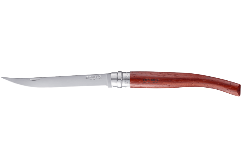 Faca dobrável Opinel Effilé n°12 lâmina poliglace cabo padouk de 12cm