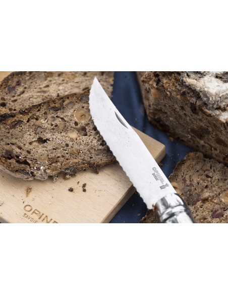 Opinel taittoveitsi n°12 hammastettu terä 12cm pyökki kahva
