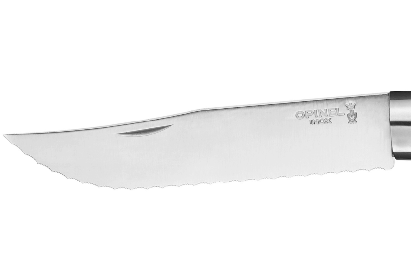 Opinel Klappmesser Nr. 12 mit Wellenschliff 12cm Buchenholzgriff