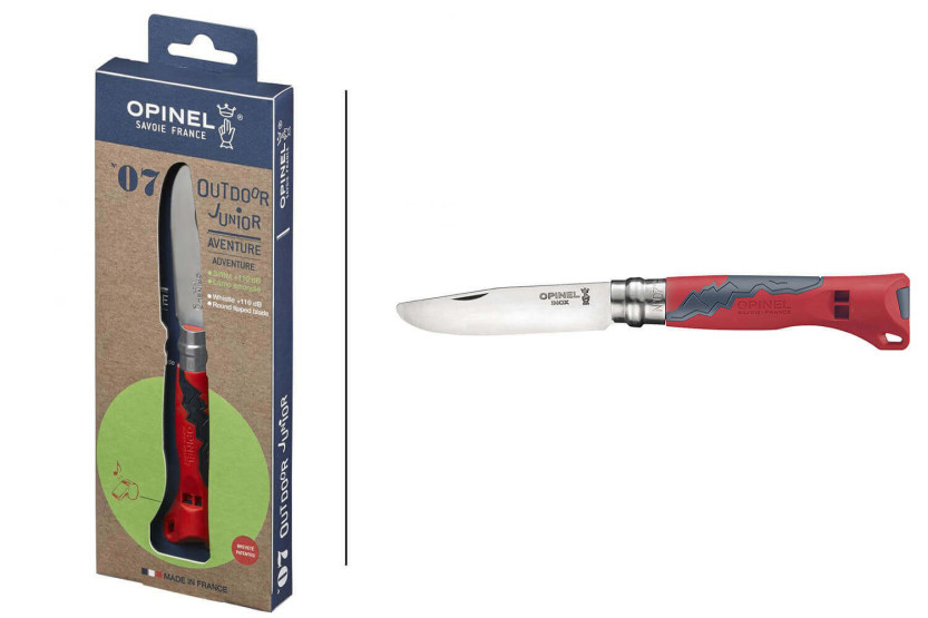 Couteau pliant Opinel Outdoor Junior N°07 lame 7cm manche bi matière