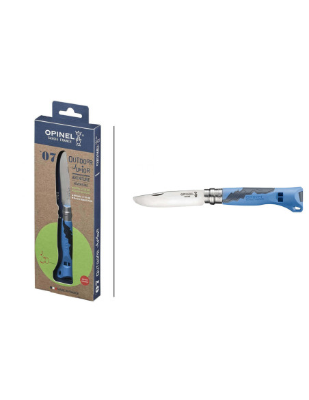 Couteau pliant Opinel Outdoor Junior N°07 lame 7cm manche bi matière