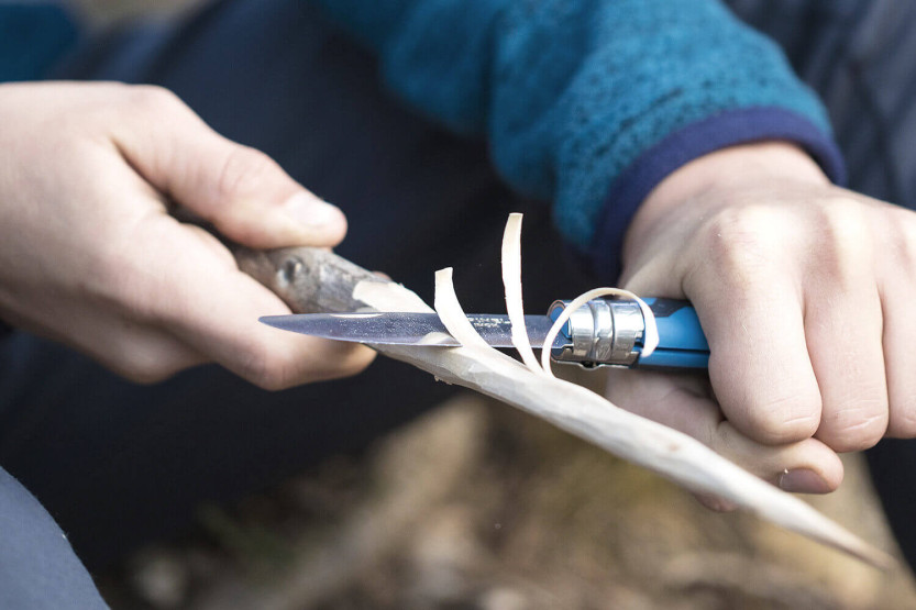 Opinel Outdoor-Messer N°07 Junior - 2 Farben