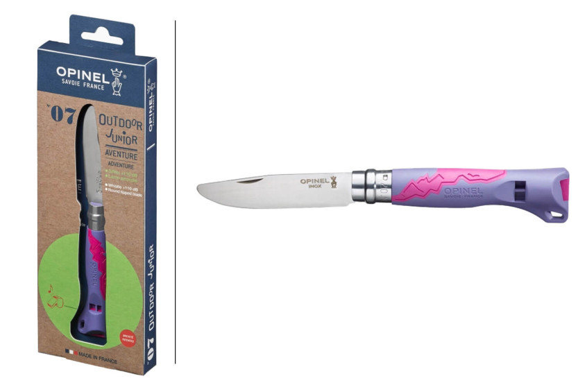 Couteau pliant Opinel Outdoor Junior N°07 lame 7cm manche bi matière