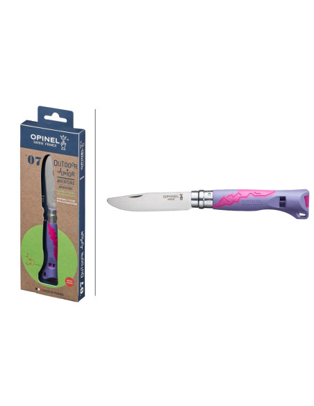 Couteau pliant Opinel Outdoor Junior N°07 lame 7cm manche bi matière