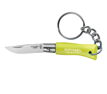 Canivete dobrável Opinel Colorama chaveiro n°02 3,5cm lâmina cabo anis charme