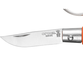 Opinel folding knife Colorama keyring n°02 3.5cm blade orange charm handle 2