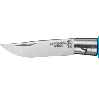 Opinel taittoveitsi Colorama avaimenperä n°02 3.5cm terä syaani charmi kahva 2