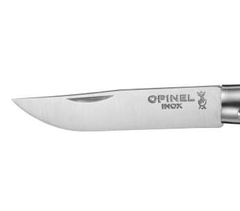 Opinel folding knife Colorama keyring n°04 5cm blade black brown horn handle 2
