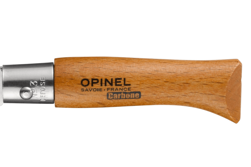 Klappmesser Opinel Tradition Carbone n°03 Klinge 4cm Buchenholzgriff
