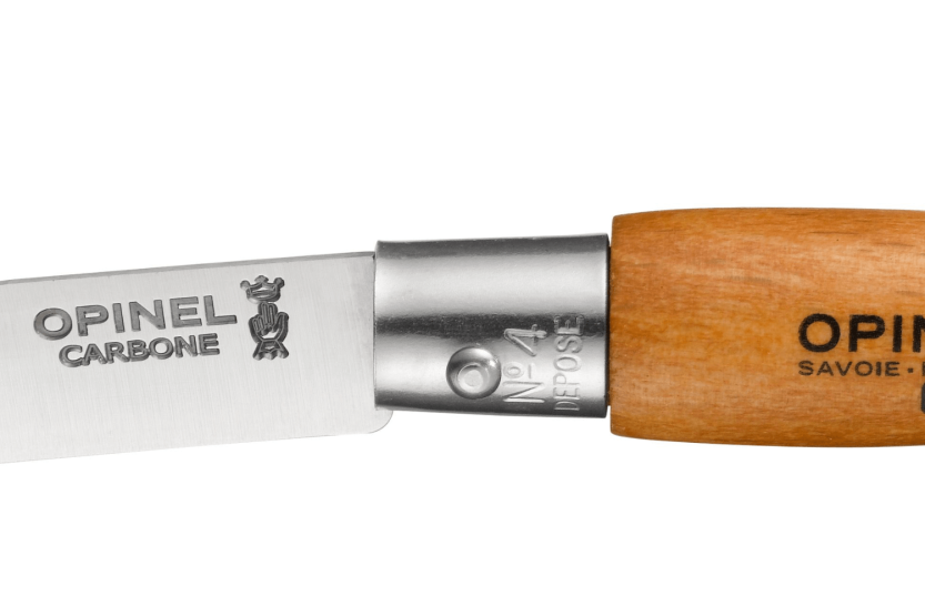 Opinel Tradition Carbone fällkniv n°04 5cm blad bokträhandtag