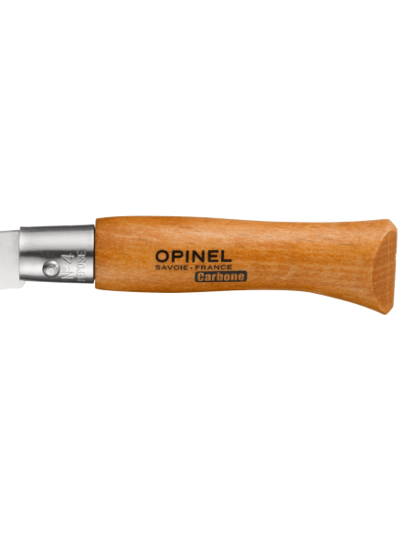 Opinel Tradition Carbone fällkniv n°04 5cm blad bokträhandtag