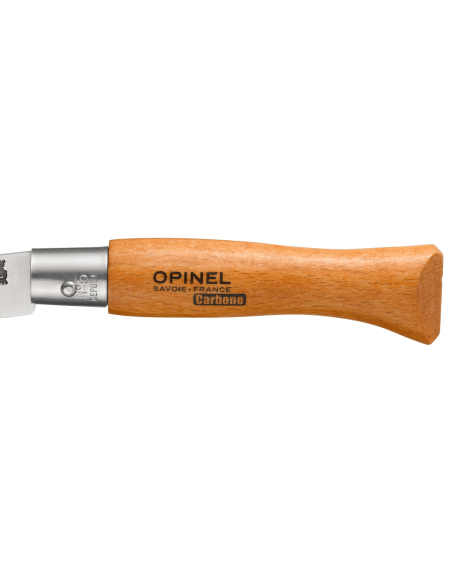 Opinel Tradition Carbone vouwmes n°05 6cm lemmet beukenhouten handvat