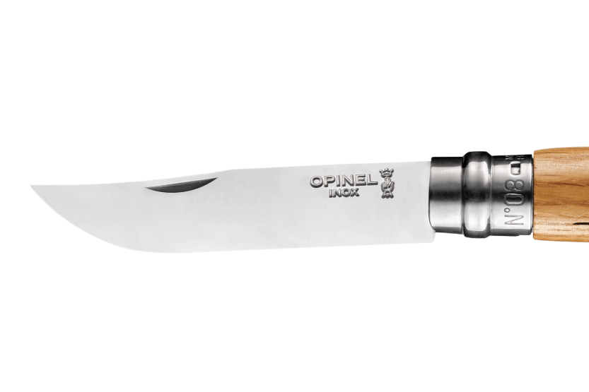 Opinel Tradition fällkniv Animalia Elan Engravings n°08 8,5cm blad ekhandtag