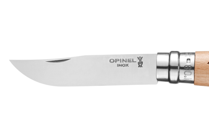 Opinel Tradition Cuchillo plegable Gravures Rando n°08 8,5cm hoja mango de haya