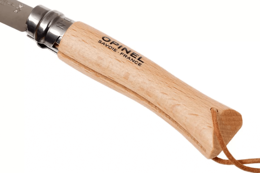 Opinel Tradition Inox Baroudeur vouwmes n°07 8cm lemmet beukenhouten handvat